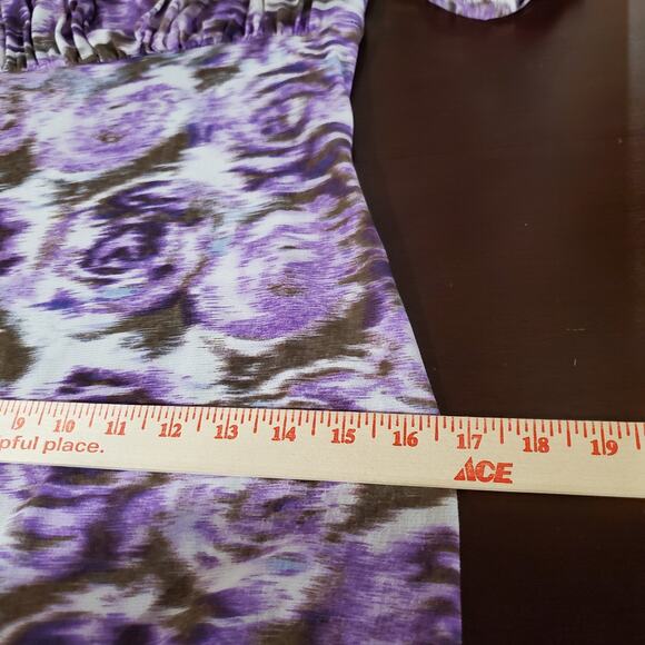 Vtg INC International Concepts Y2K Mesh Milkmaid Babydoll Dress S Fairy Grunge - Picture 11 of 12